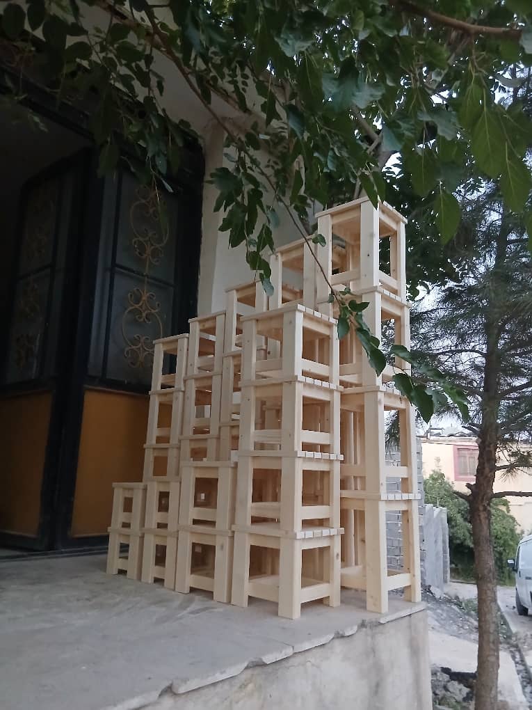 ساخت-چهارپایه-چوبی